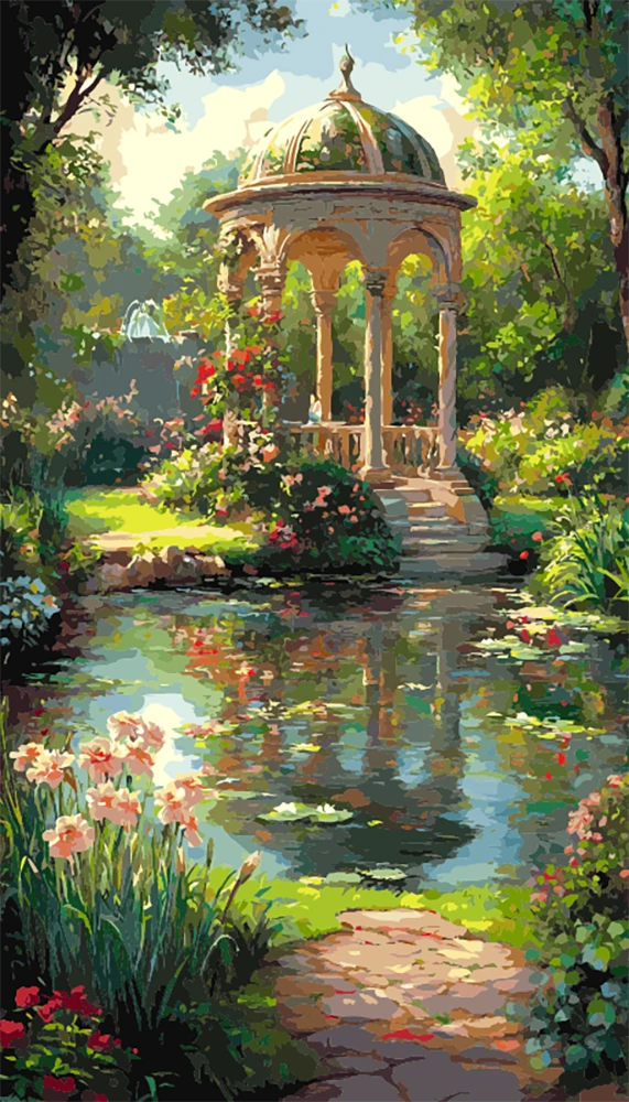 Monet's Garden Quiet Time