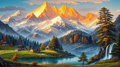 Shining Mountains And Meadows2