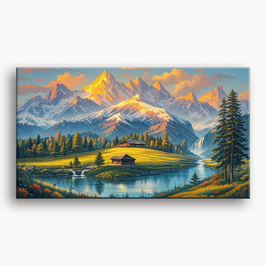 Shining Mountains And Meadows1