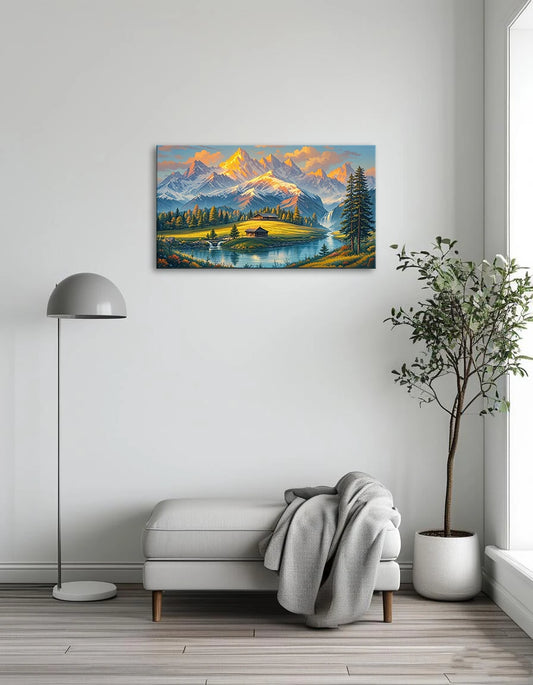 Shining Mountains And Meadows1