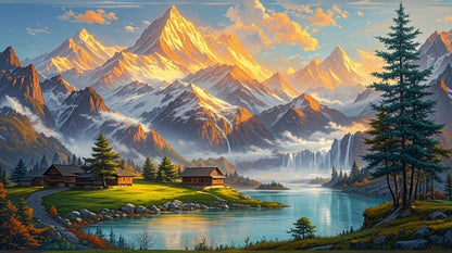 Shining Mountains And Meadows3
